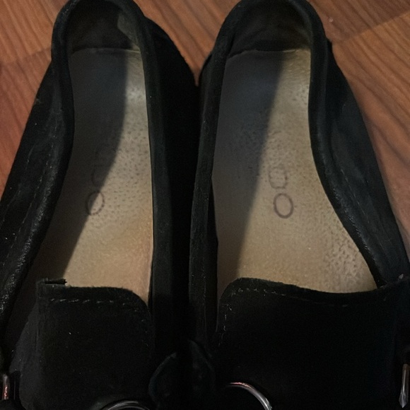 Men’s Suede Black Driving Loafers - Picture 3 of 6